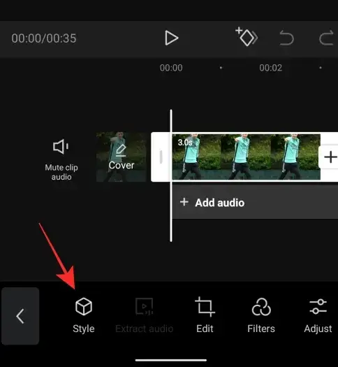 3d filter capcut