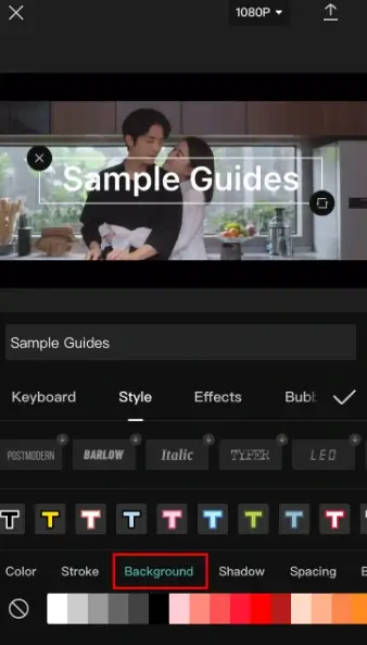 add text in capcut