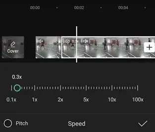 Slow motion on capcut