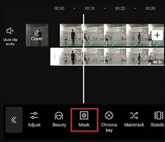 how to blur background capcut