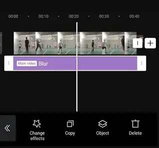 motion blur capcut