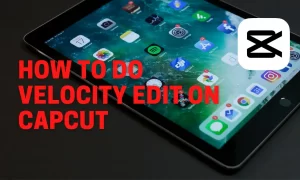 How to Do Velocity Edit On Capcut
