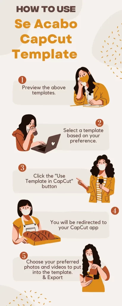 SE ACABO CAPCUT TEMPLATE 