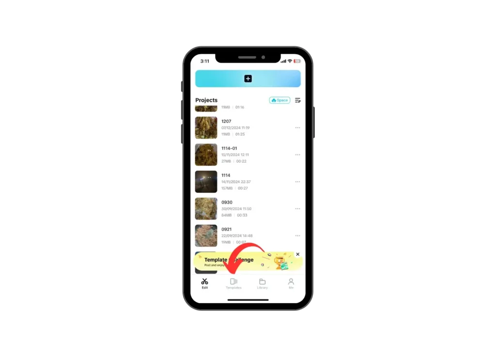 Search and Select ICAL Templates
