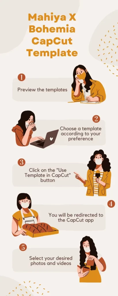 Mahiya X Bohemia CapCut Templates