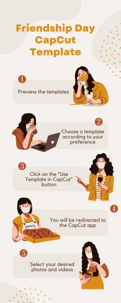 How to use the capcut template?