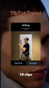 Airdrop CapCut Template