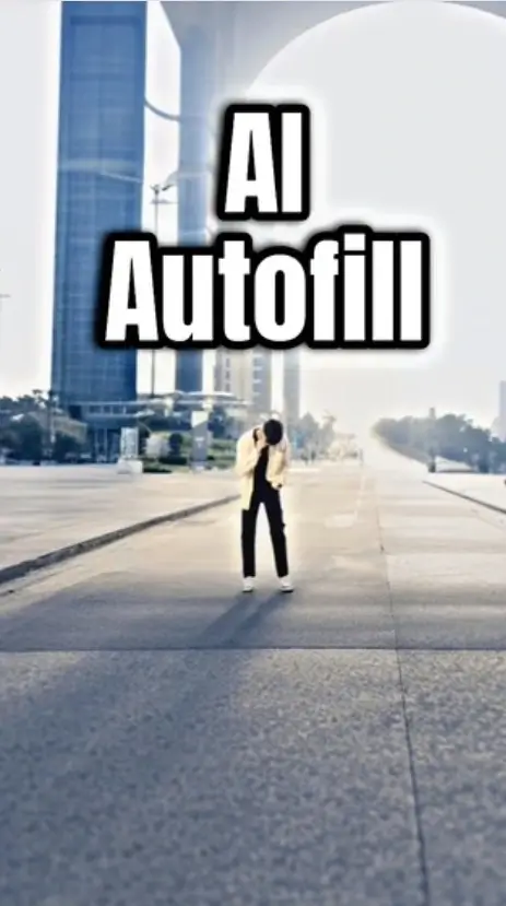 AI Photo Expand Capcut Template