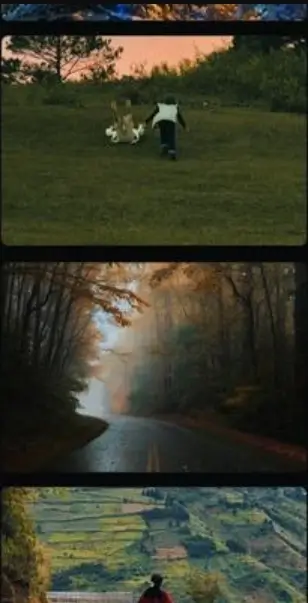 Cinematic Scroll Capcut Template