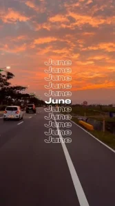 June Dump CapCut Template