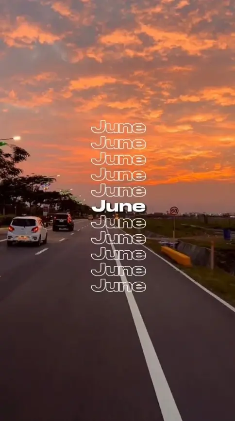 June Dump CapCut Template