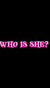 who is she capcut template