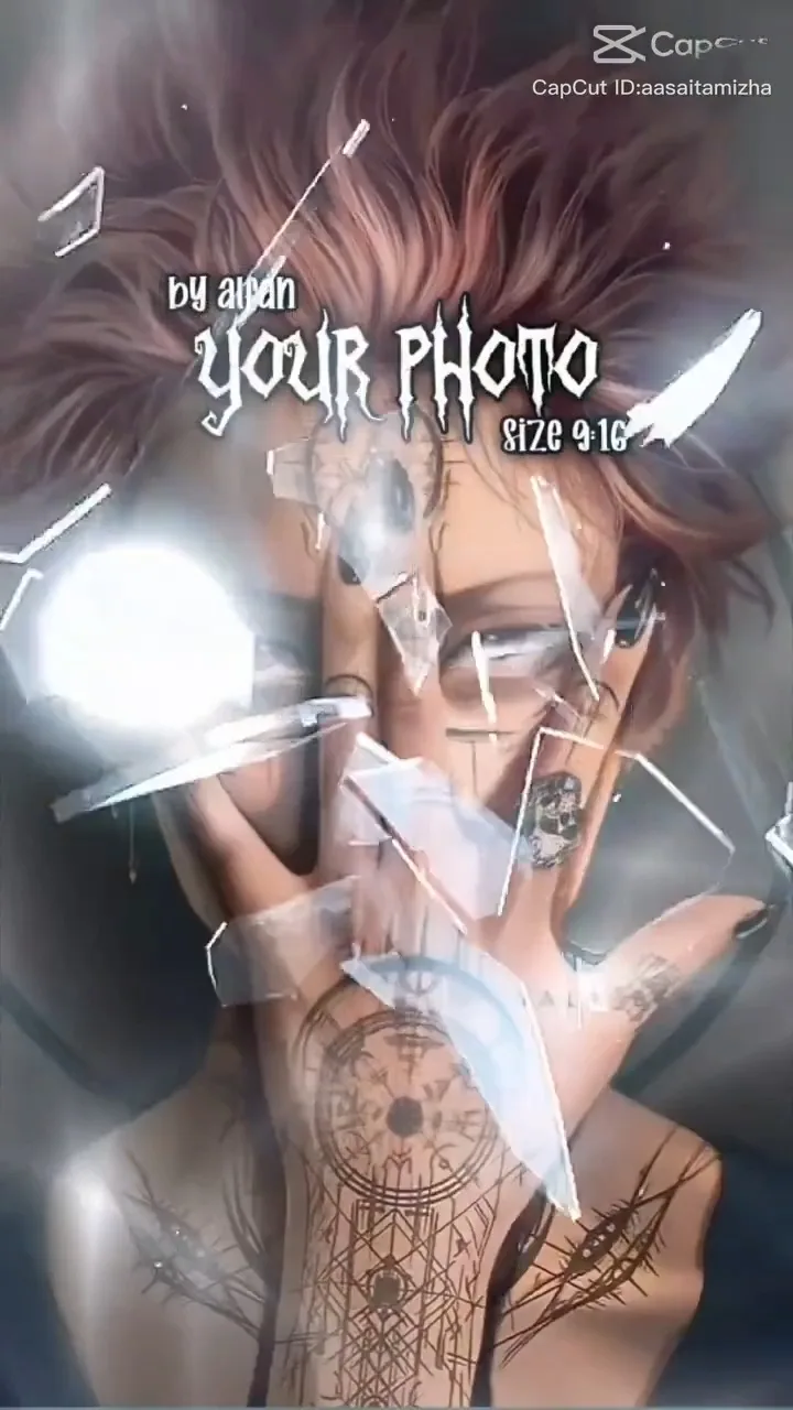 Broken Glass Effect CapCut Templates